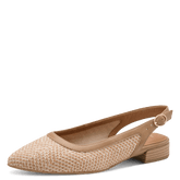 Pantofi Decupati Calapod H Basi Beige - Jana