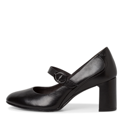 Pantofi Piele Naturala Kunel Black - Tamaris