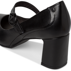 Pantofi Piele Naturala Kunel Black - Tamaris