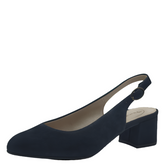 Pantofi Piele Naturala Andra Navy - Tamaris Comfort