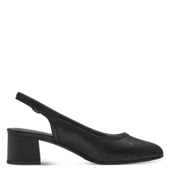 Pantofi Piele Naturala Mewe Black - Tamaris Comfort