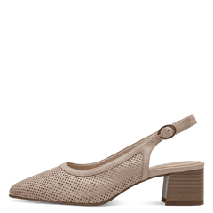 Pantofi Piele Naturala Mewe Old Rose - Tamaris Comfort