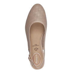 Pantofi Piele Naturala Mewe Old Rose - Tamaris Comfort