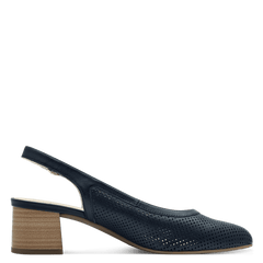 Pantofi Piele Naturala Mewe Navy - Tamaris Comfort