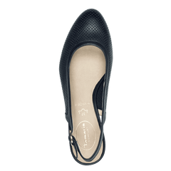 Pantofi Piele Naturala Mewe Navy - Tamaris Comfort
