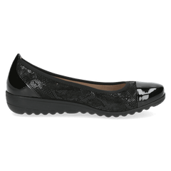 Pantofi Piele Naturala Faby BLACK COMB - Caprice