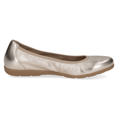 Pantofi Piele Naturala Vivien PLATIN METAL - Caprice