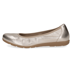 Pantofi Piele Naturala Vivien PLATIN METAL - Caprice
