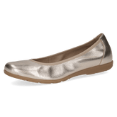 Pantofi Piele Naturala Vivien PLATIN METAL - Caprice