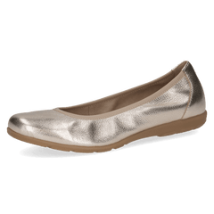 Pantofi Piele Naturala Vivien PLATIN METAL - Caprice