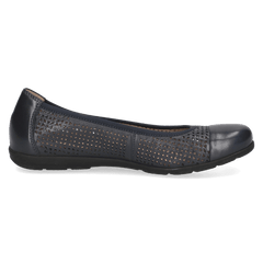 Pantofi Piele Naturala Vivien OCEAN SOFTNAP - Caprice