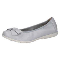 Pantofi Piele Naturala Vivien LT.BLUE PE.DEE - Caprice