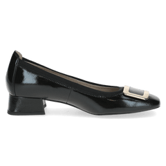 Pantofi Piele Naturala Evita BLACK NAPLAK- Caprice