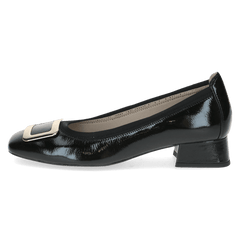 Pantofi Piele Naturala Evita BLACK NAPLAK- Caprice