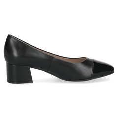 Pantofi Piele Naturala Nina BLACK COMB - Caprice
