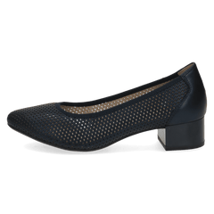 Pantofi Piele Naturala Mojo Navy - Caprice