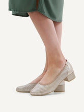Pantofi Piele Naturala Mojo Light Gold - Caprice