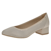 Pantofi Piele Naturala Mojo CREAM NAPPA- Caprice