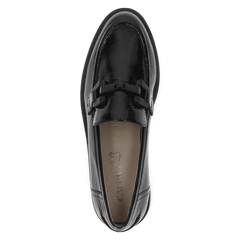 Pantofi Piele Naturala Giggi BLACK NAPLAK - Caprice
