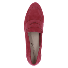Pantofi Piele Naturala Evia FUCHSIA SUEDE - Caprice