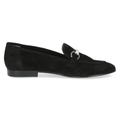 Pantofi Piele Naturala Evia Acc BLACK SUEDE - Caprice