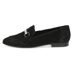 Pantofi Piele Naturala Evia Acc BLACK SUEDE - Caprice