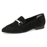 Pantofi Piele Naturala Evia Acc BLACK SUEDE - Caprice