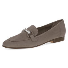 Pantofi Piele Naturala Evia Acc MUD SUEDE - Caprice
