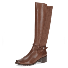 Cizme Piele Naturala Fiona COGNAC - Caprice