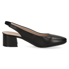 Pantofi Piele Naturala Nina Black - Caprice