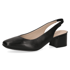 Pantofi Piele Naturala Nina Black - Caprice