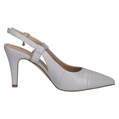 Pantofi Piele Naturala Effi Blue Perl- Caprice