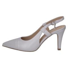 Pantofi Piele Naturala Effi Blue Perl- Caprice