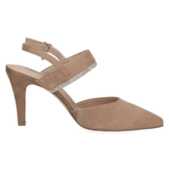 Pantofi Piele Naturala Effie BARK SUEDE- Caprice