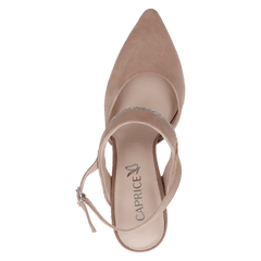 Pantofi Piele Naturala Effie BARK SUEDE- Caprice