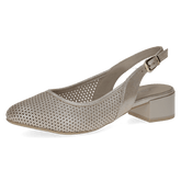 Pantofi Piele Naturala Mojo D Light Gold - Caprice