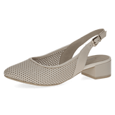 Pantofi Piele Naturala Mojo D CREAM NAPPA - Caprice