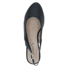 Pantofi Piele Naturala Mojo D NAVY PERLATO - Caprice