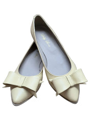Balerini Piele Naturala 249 Galben Funda - Dolly Shoes