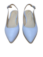 Balerini Piele Naturala PS64 Box Ice Bleu - Dolly Shoes