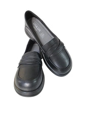 Pantofi Piele Naturala Omnia Black TP2017