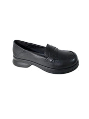 Pantofi Piele Naturala Omnia Black TP2017