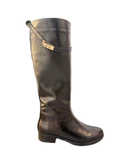 Cizme Piele Naturala Thaia Black Nappa - Dolly Shoes