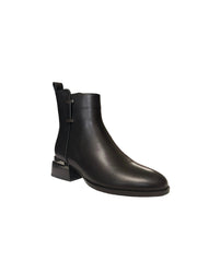 Ghete Piele Naturala P111-654 Black - Betina Scarpe