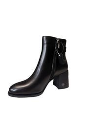Ghete Piele Naturala 24208-5-306 Black - Betina Scarpe