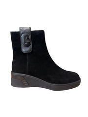 Ghete Piele Naturala M247-S2888-1 Black - Betina Scarpe