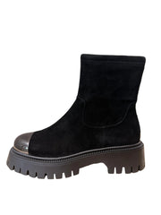 Ghete Piele Naturala H05-7H456 Black - Betina Scarpe