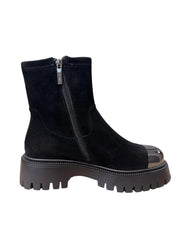 Ghete Piele Naturala H05-7H456 Black - Betina Scarpe