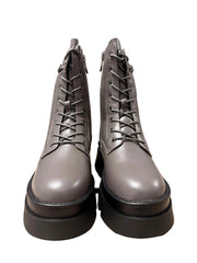 Ghete Piele Naturala P539-L1123R-1 Khaki - Betina Scarpe