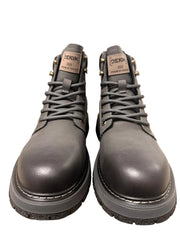 Pantofi Piele Naturala 75391 Grey Oskon